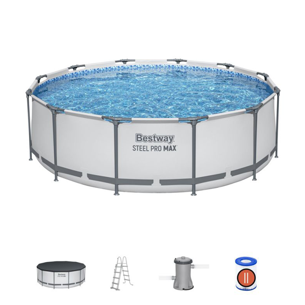 Bazen Steel Pro™ MAX s filter pumpom  427 x 107 cm