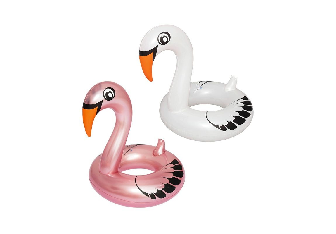 Šlauf na napuhavanje flamingo | 165 x 117 cm