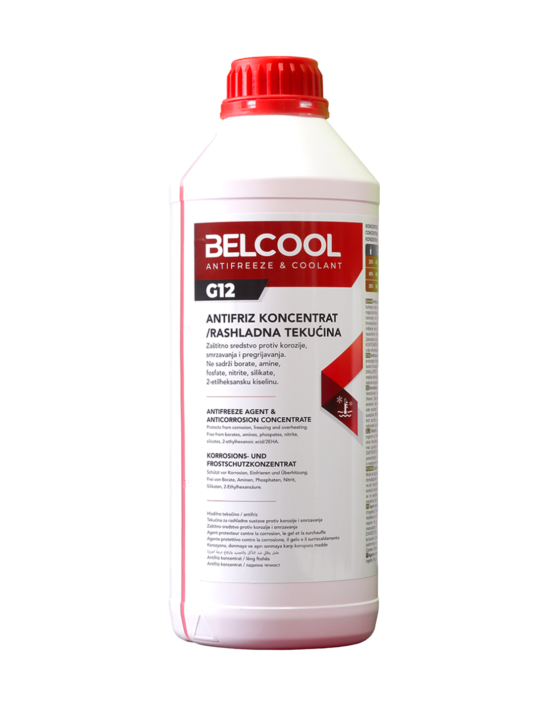BELCOOL G12 antifriz konc. 1,5L