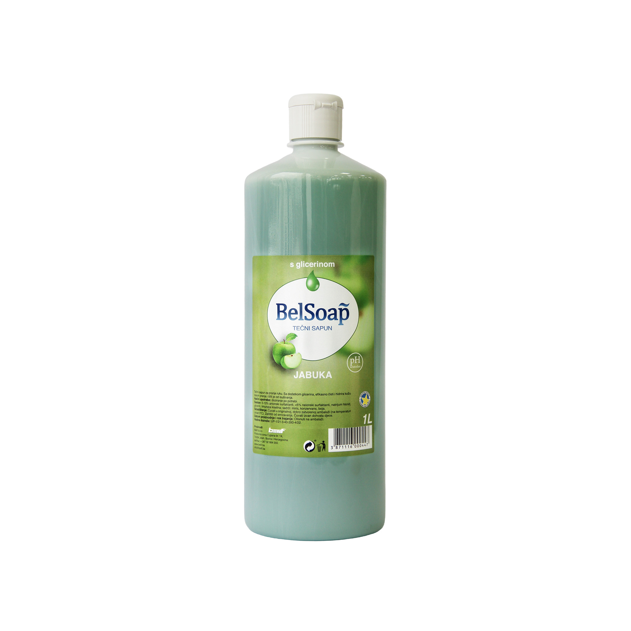 BelSoap tečni sapun jabuka 1L
