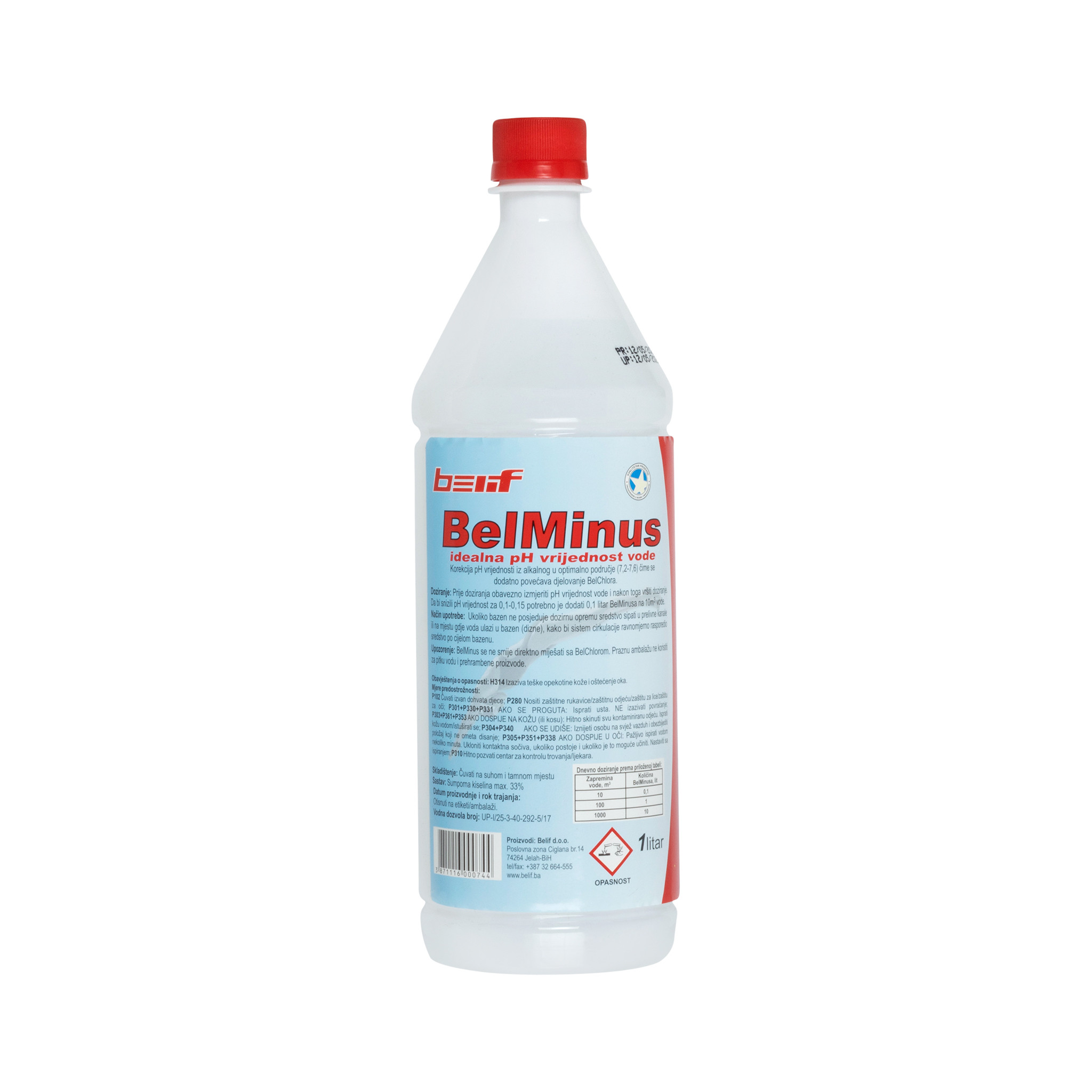 BelMinus - idealna ph vrijednost vode