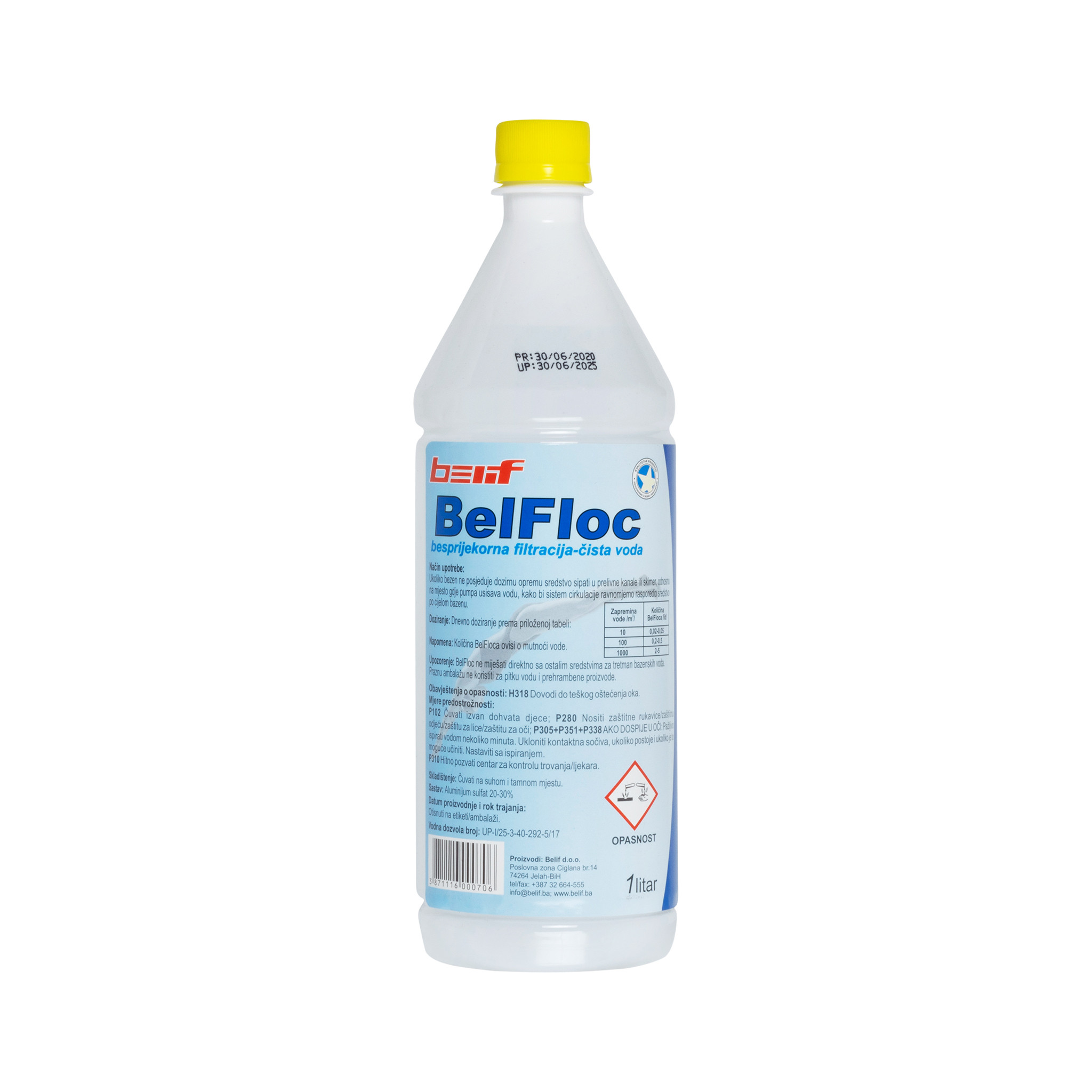 BelFloc - besprijekorna filtracija - čista voda
